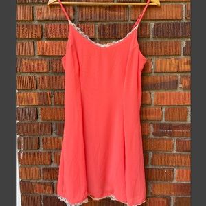 Lace Lined Slip Dress